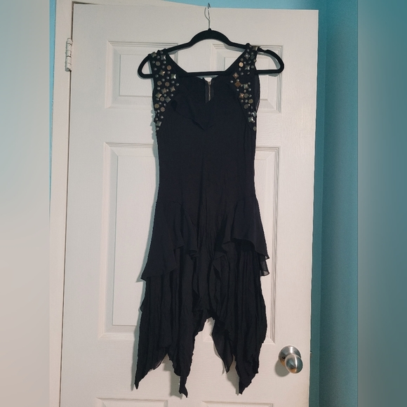 Black and gold studded dress - Picture 1 of 2